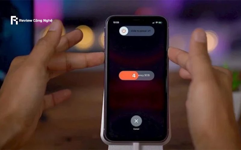 cách tắt mở nguồn iPhone 11