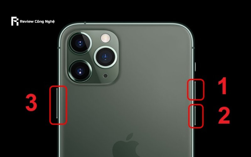 cách tắt mở nguồn iPhone 11