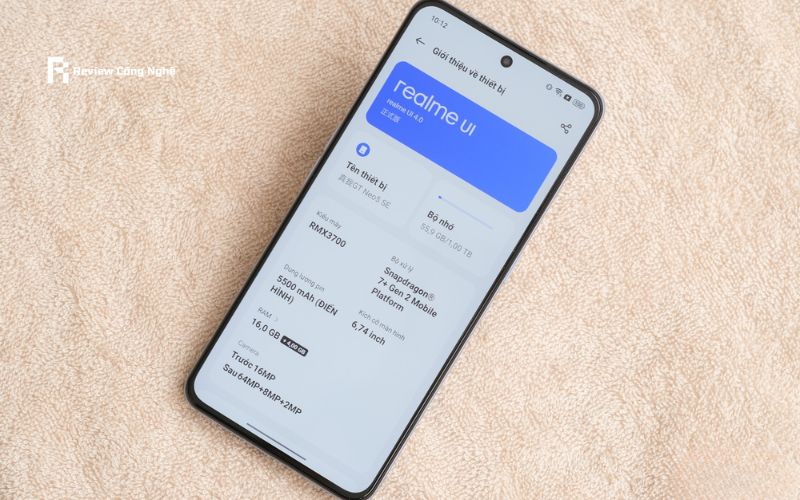 Dung lượng ROM tối thiểu 128GB để đáp ứng nhu cầu người dùng