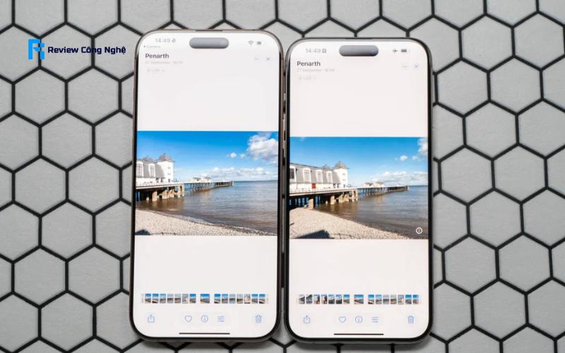 So sánh iPhone 16 Pro Max và 15 Pro Max về màn hình lớn