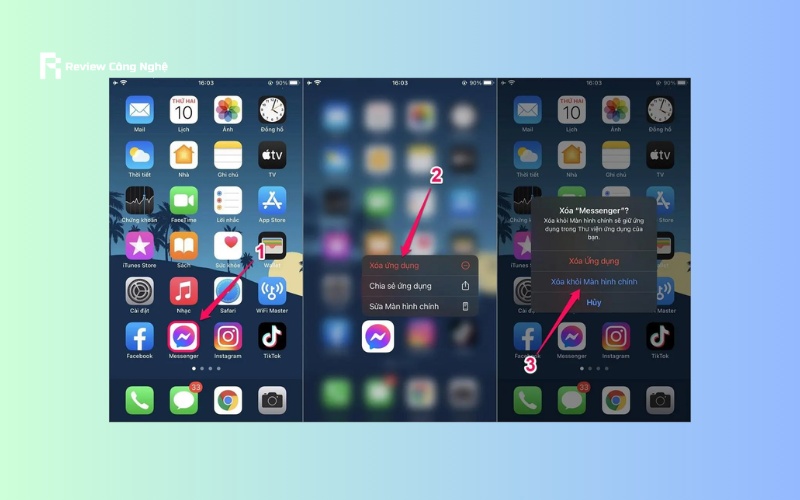 cách ẩn ứng dụng trên iphone