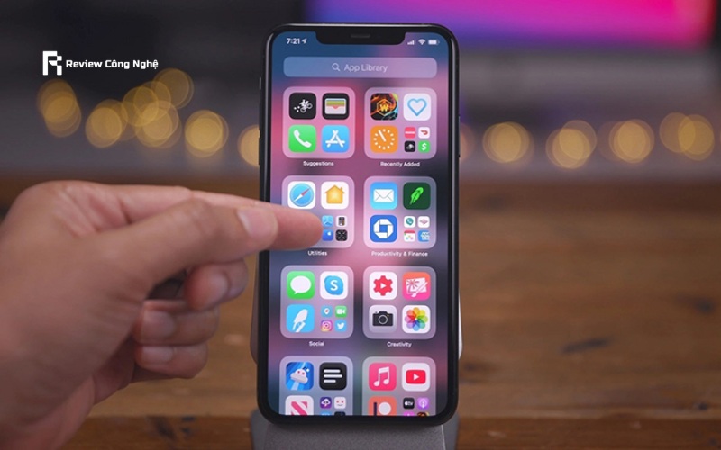 cách ẩn ứng dụng trên iphone