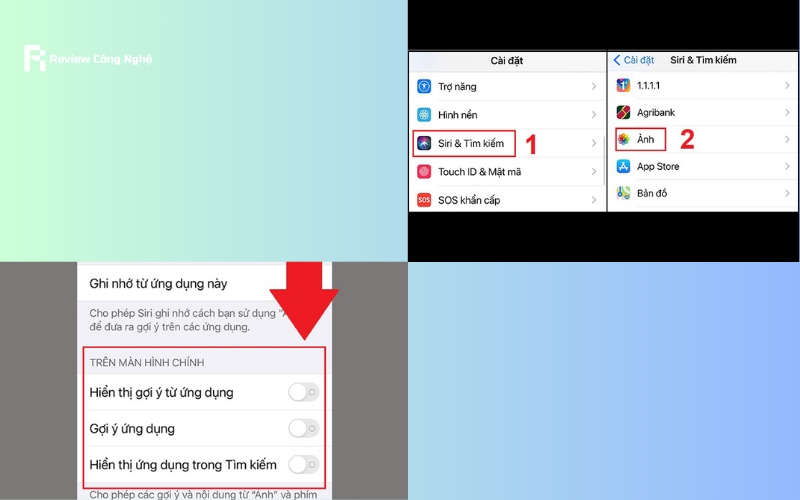 cách ẩn ứng dụng trên iphone