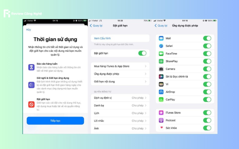 cách ẩn ứng dụng trên iphone