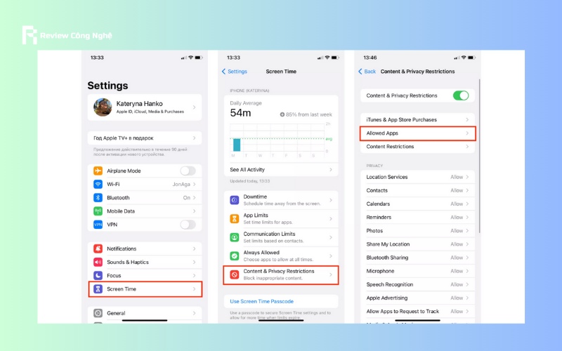cách ẩn ứng dụng trên iphone