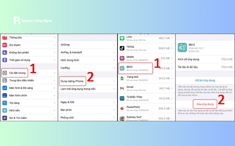 cách ẩn ứng dụng trên iphone