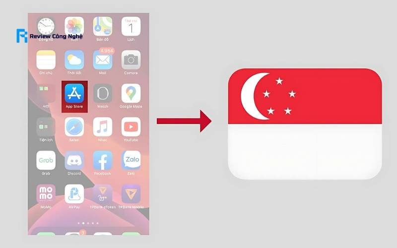 Mở khóa App Store Singapore với cách chuyển vùng cực dễ!