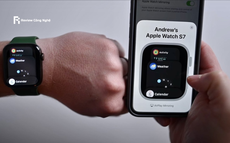 Nhập mã Apple Watch vào iPhone ghép đôi thủ công