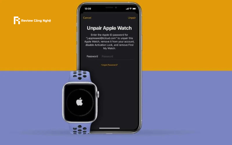 Ngắt kết nối Apple Watch trên iPhone