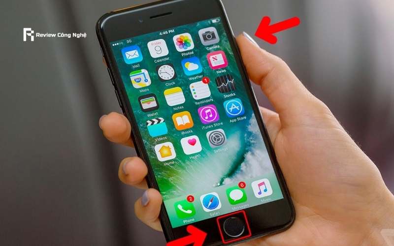 Khởi động iPhone dòng SE thế hệ 1 và iPhone 5, 6