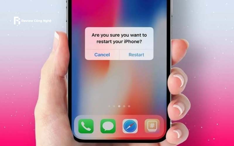 Một vài điều cần lưu ý khi khởi động lại iPhone