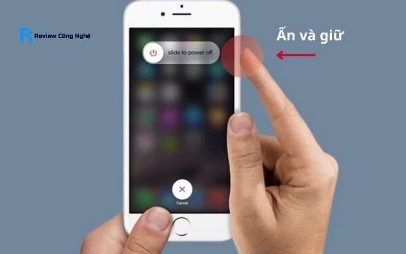 Tắt nguồn iPhone chỉ với một nút nguồn đơn giản