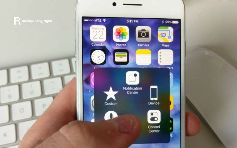 Sử dụng nút Home ảo Assistive Touch để tắt nguồn iPhone