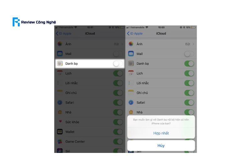 cách xoá danh bạ trên iphone
