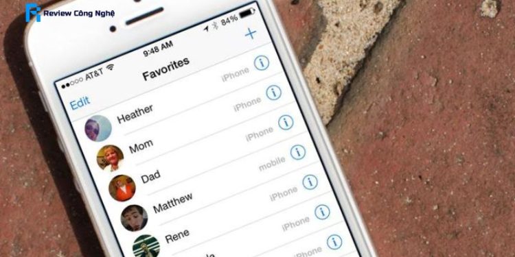 cách xoá danh bạ trên iphone