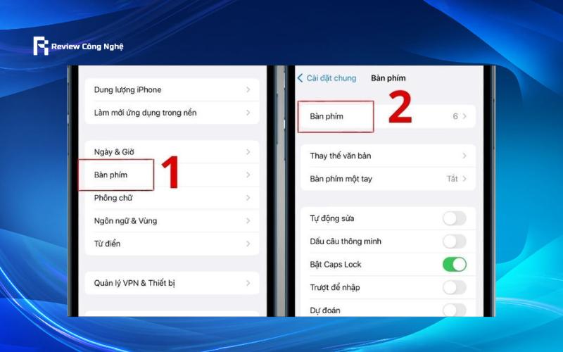 Vào Cài đặt rồi chọn Màn hình & Độ sáng