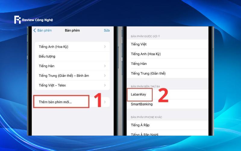 Bật Thu phóng để phóng to bàn phím và nội dung hiển thị