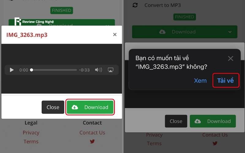 Tải video về và sử dụng