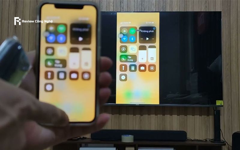 kết nối điện thoại iphone với tivi