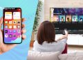 kết nối điện thoại iphone với tivi