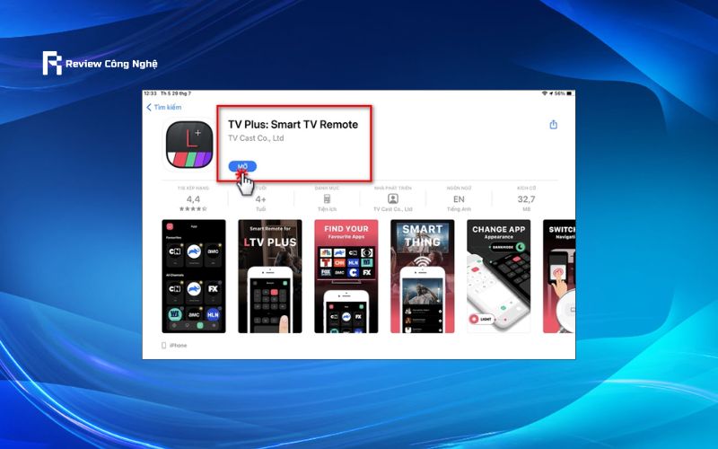 kết nối điện thoại iphone với tivi