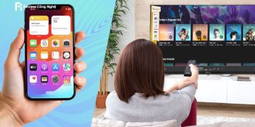 kết nối điện thoại iphone với tivi