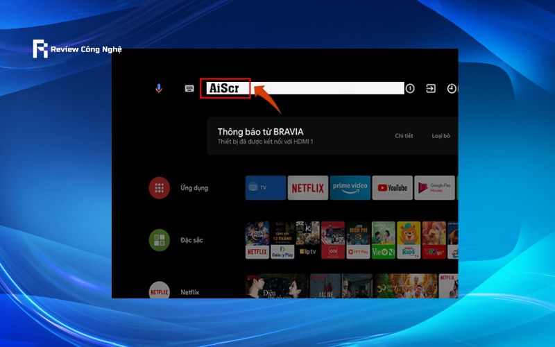 kết nối điện thoại iphone với tivi