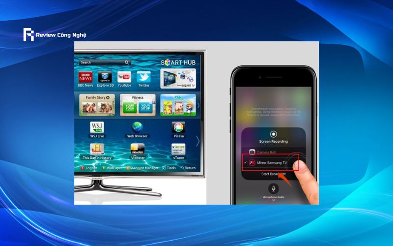 kết nối điện thoại iphone với tivi