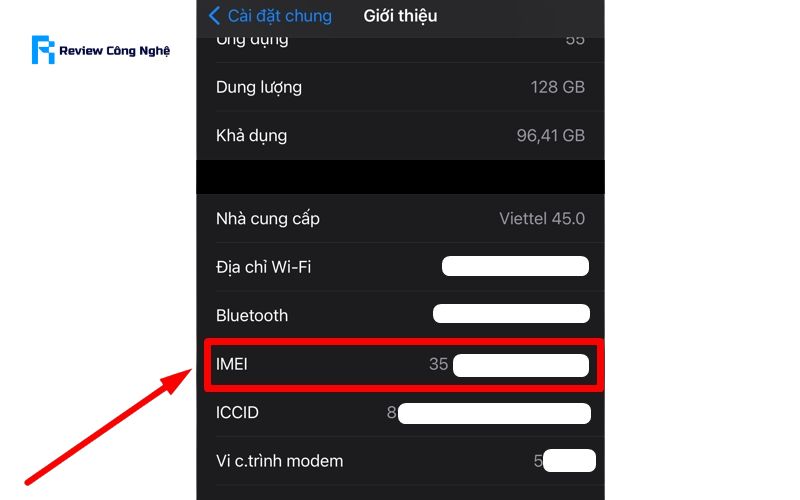 kiểm tra imei iphone