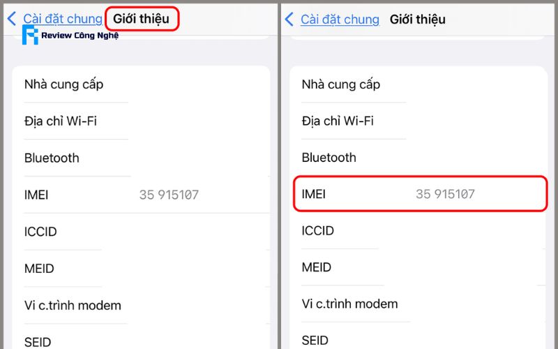 kiểm tra imei iphone