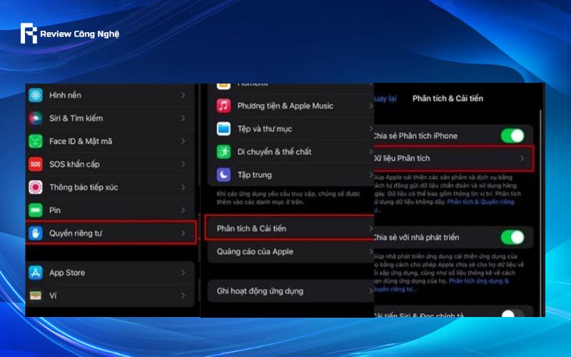 kiểm tra iPhone đã thay linh kiện