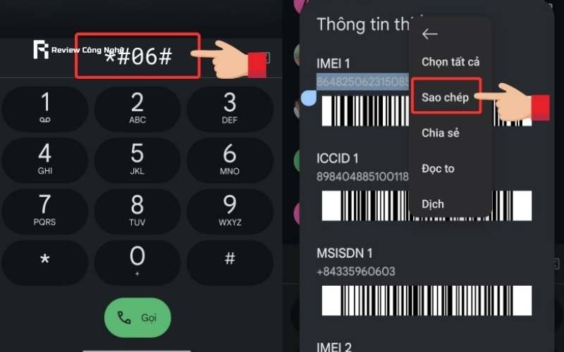 Kiểm tra xem ngày kích hoạt điện thoại Xiaomi là ngày nào với bàn phím gọi