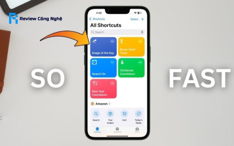 Những lợi ích mà phím Tắt iphone mang lại