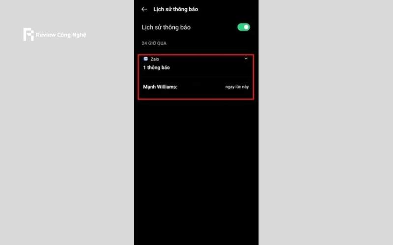 Xem tin nhắn thu hồi của Zalo từ điện thoại Oppo