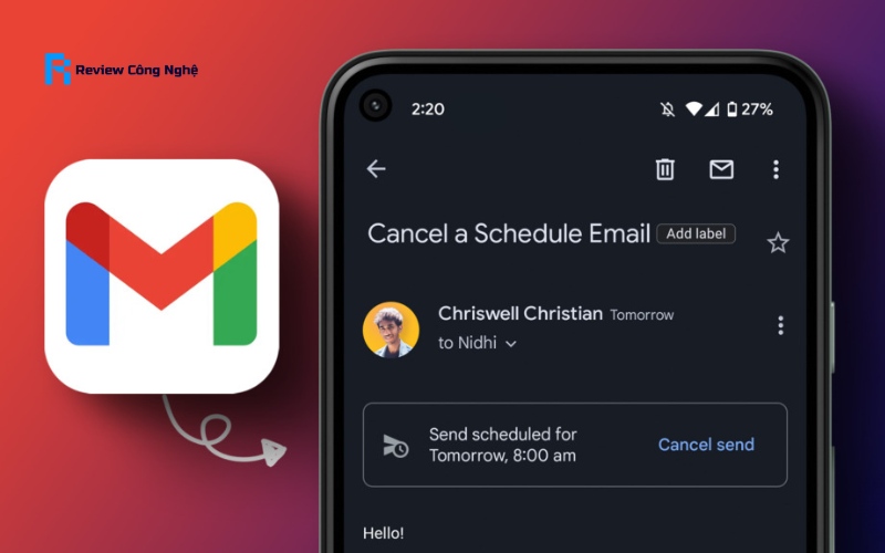 Quản lý Gmail, tiết kiệm thời gian, tăng năng suất